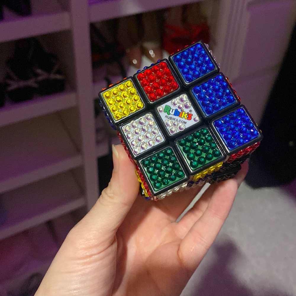 BLINGED RUBIX CUBE